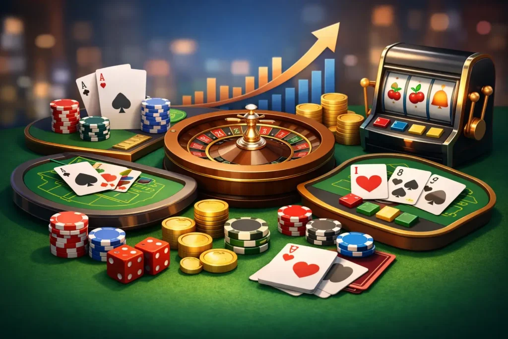 熱門真人娛樂場遊戲排行