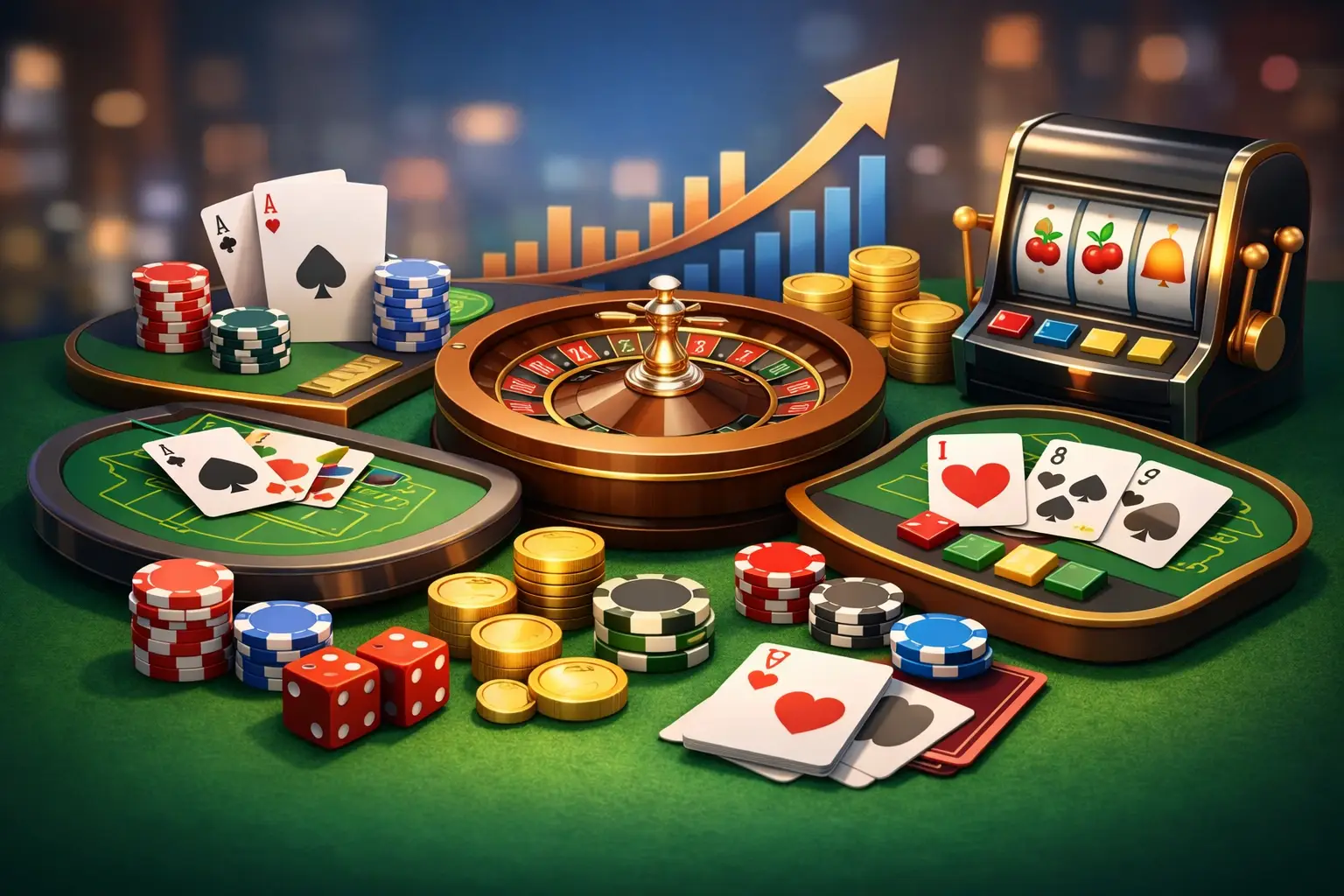 熱門真人娛樂場遊戲排行